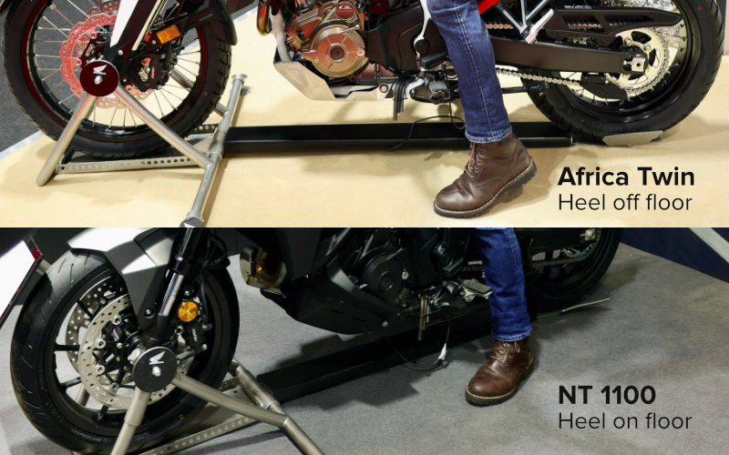 Honda Heel Comparison