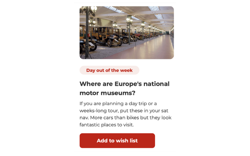 Europes National Motor Museums