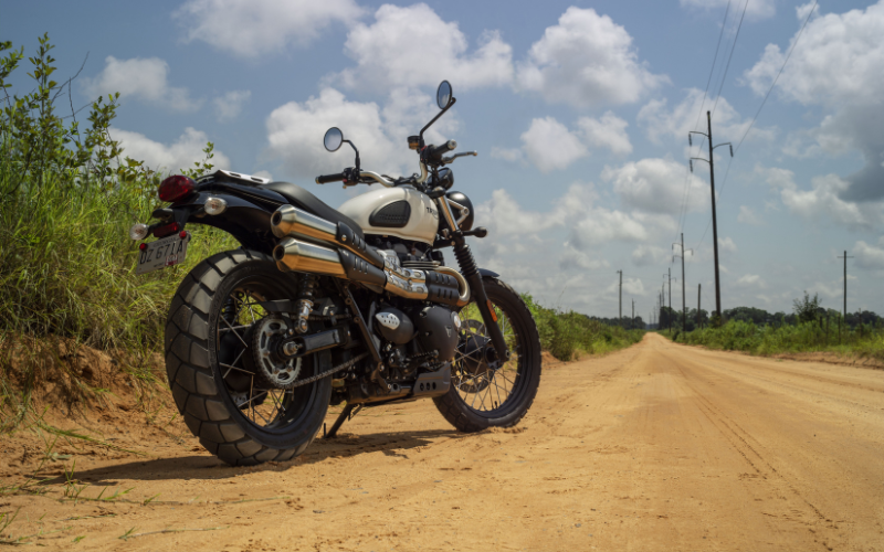 National Dinosaur Day with the Triumph Scrambler