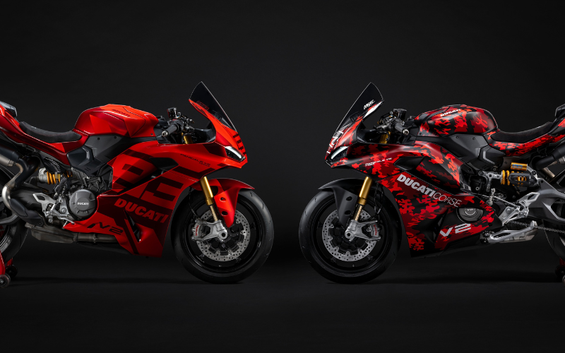 A Tribute to Champions: New Panigale V2 MM93 and FB63