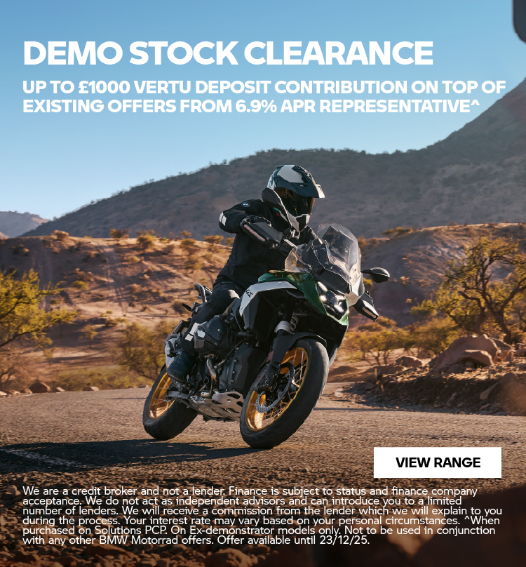 BMW Motorad Demo Clearance 111125
